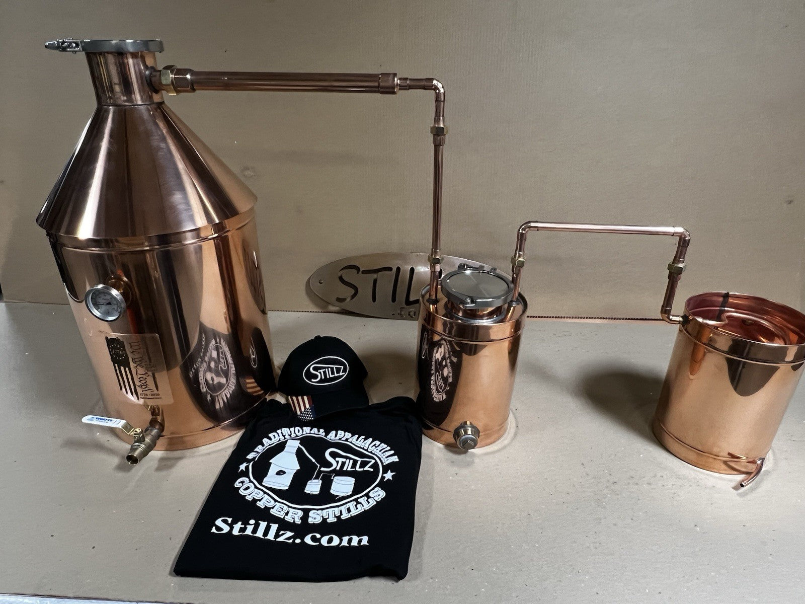 10 Gal Copper Still w/Thumper and Worm”The Perfect 10