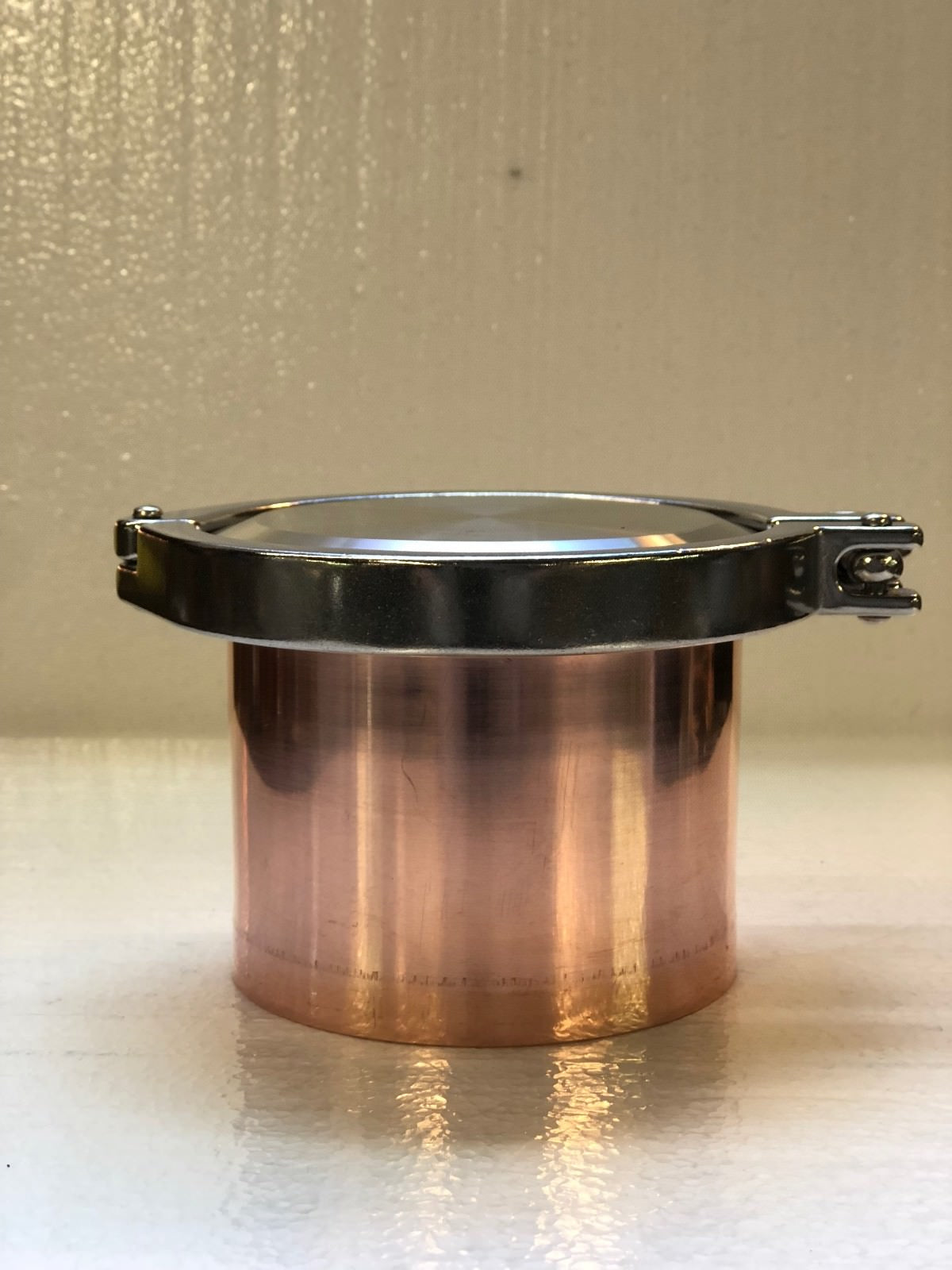 4” Cap Logic Cap Installed On Your Still Pot And Thumper. Includes 2-4” Caps